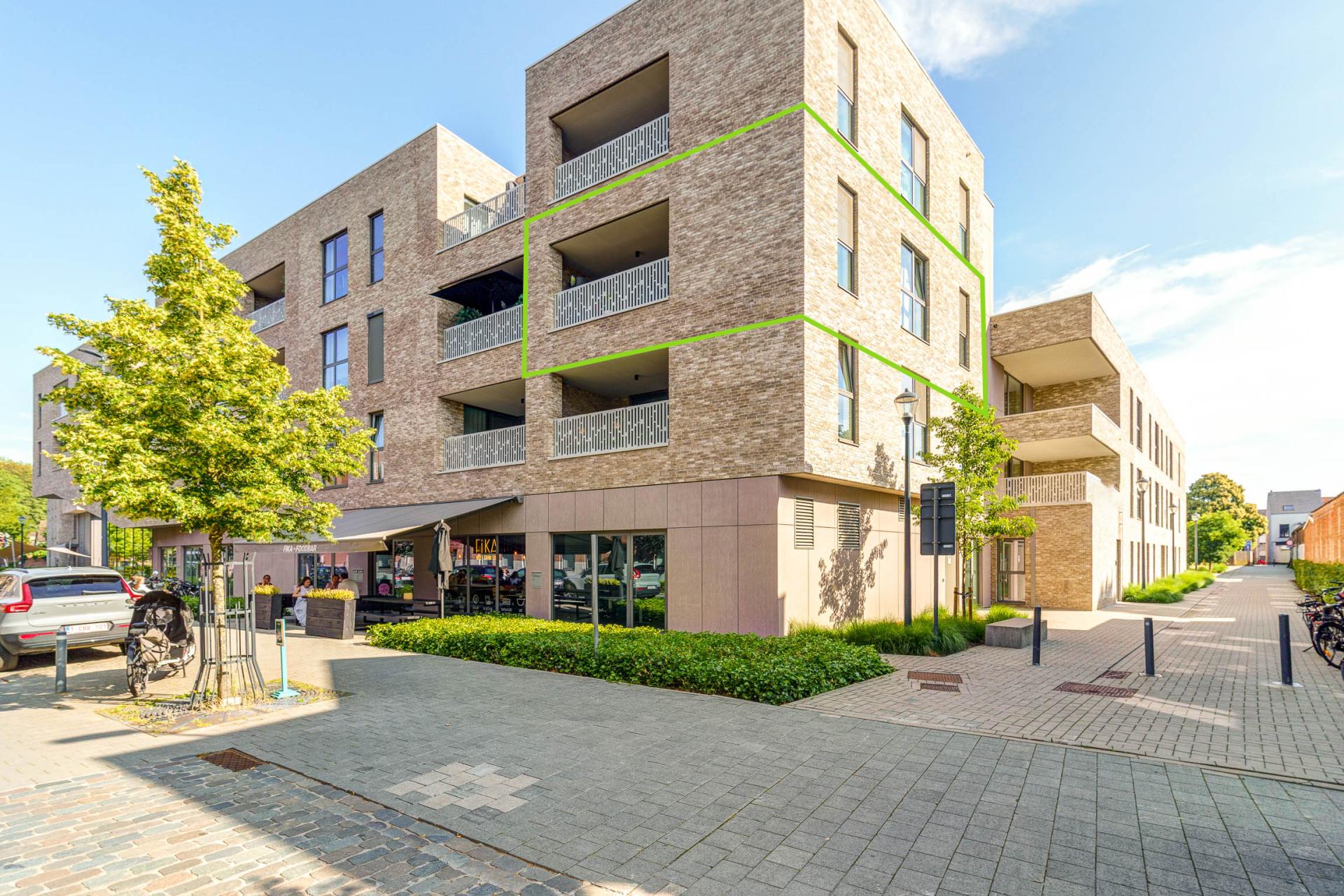 Modern appartement met ruim terras in Lier — foto