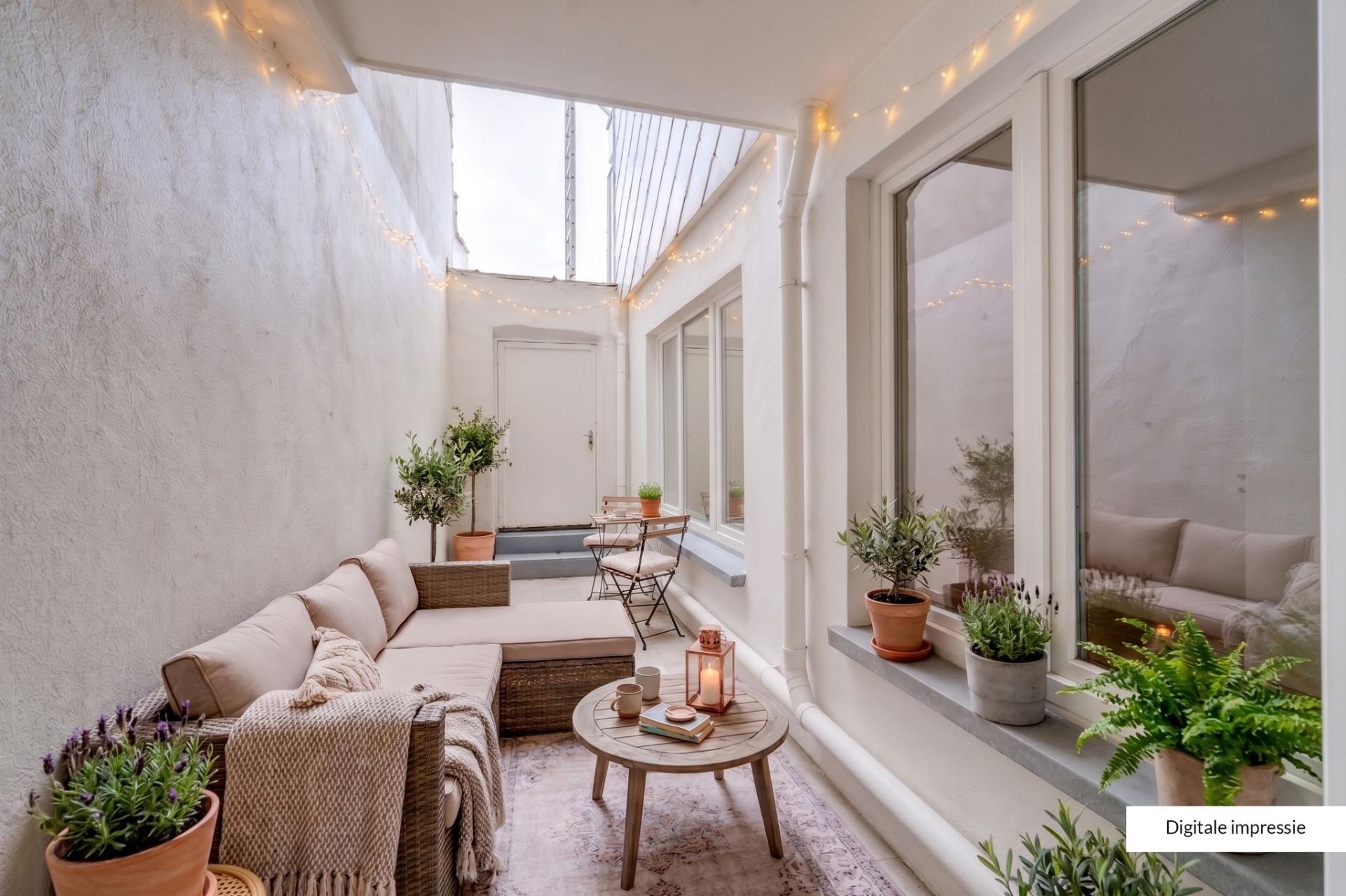 Ruim gelijkvloers appartement met twee slpks in Mechelen — foto