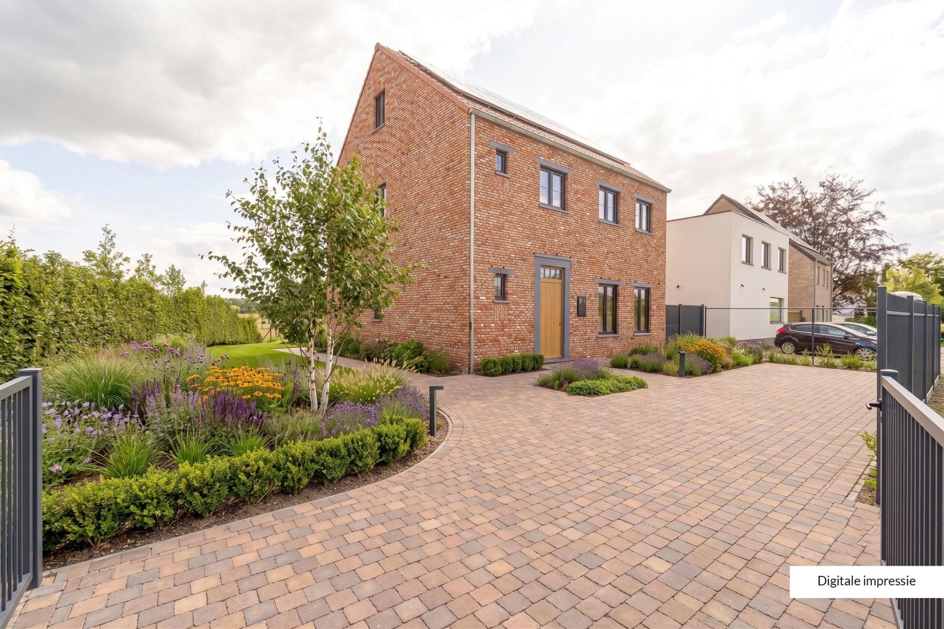 Nieuwbouw met uitbreidingsmogelijkheden in Meensel-Kiezegem — foto