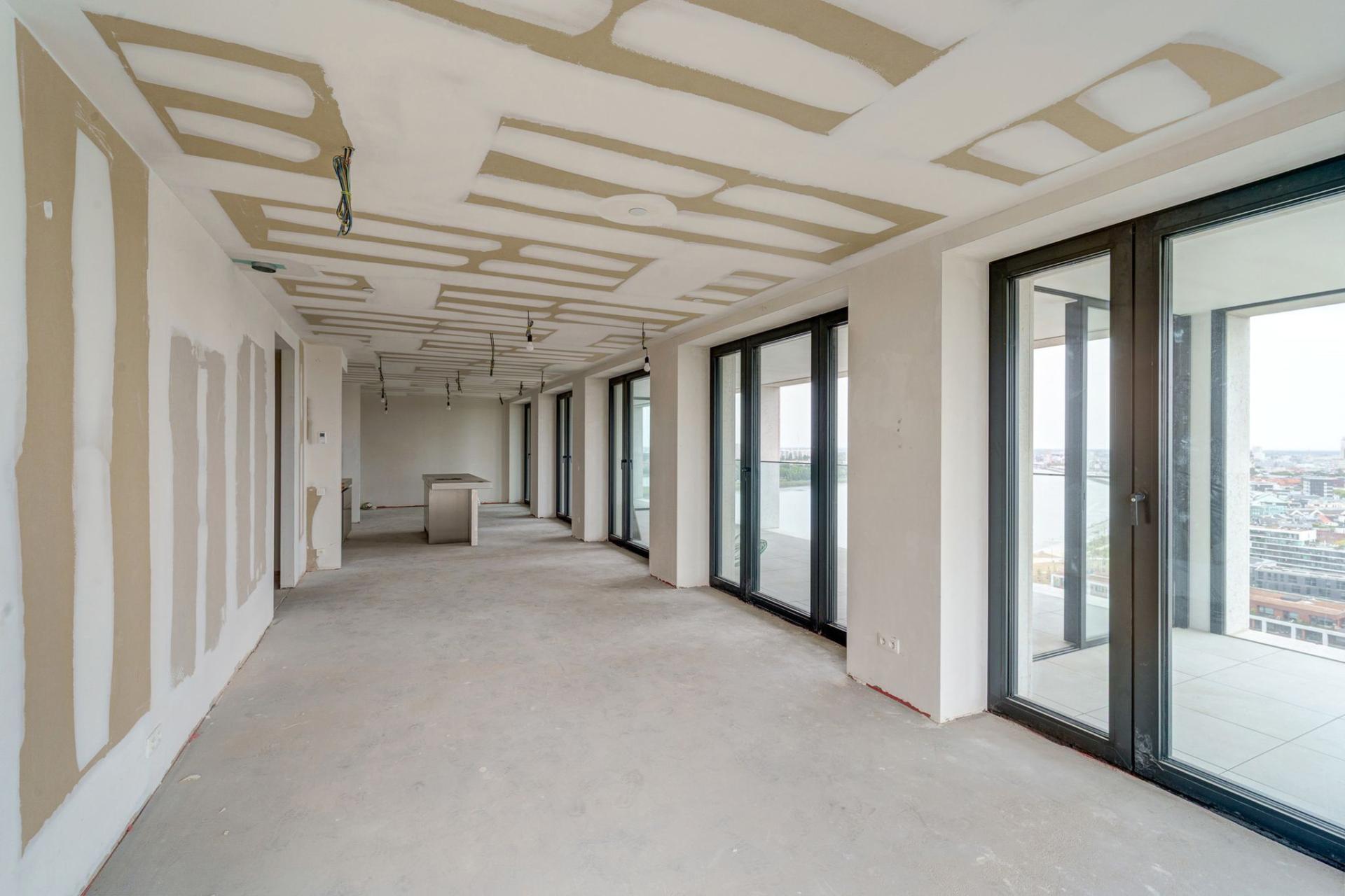 Luxe loft met uitzicht Schelde en skyline Antwerpen — foto