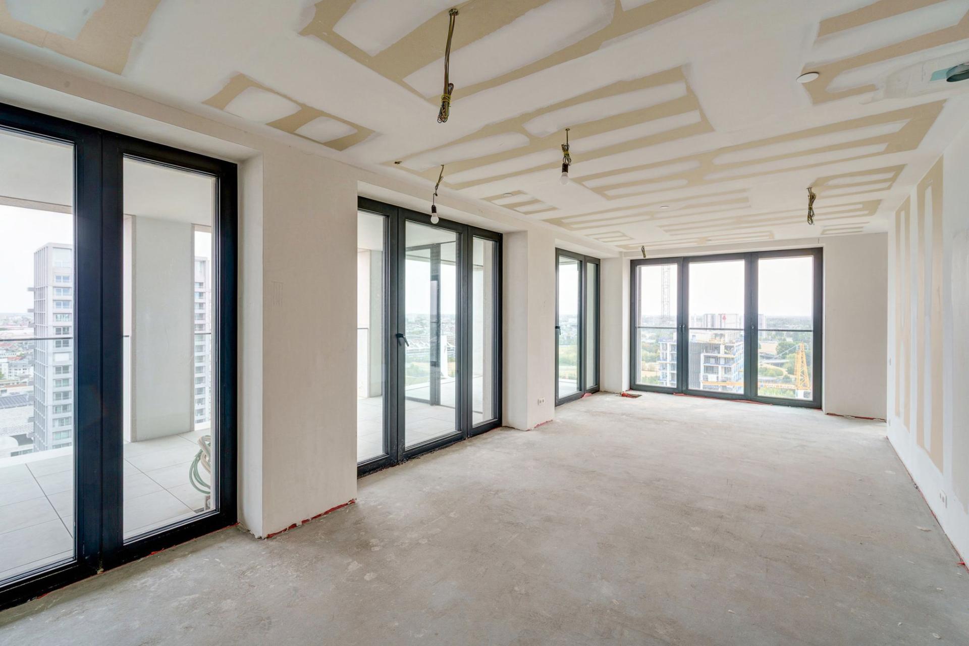 Luxe loft met uitzicht Schelde en skyline Antwerpen — foto