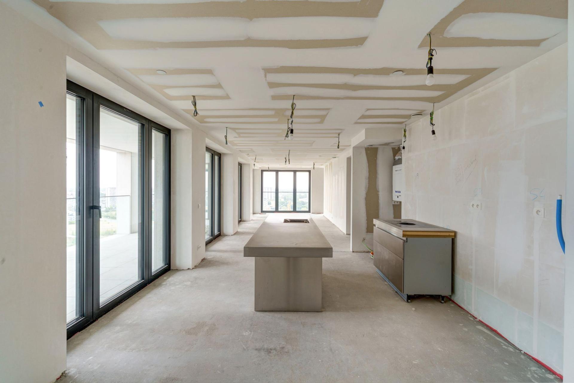 Luxe loft met uitzicht Schelde en skyline Antwerpen — foto