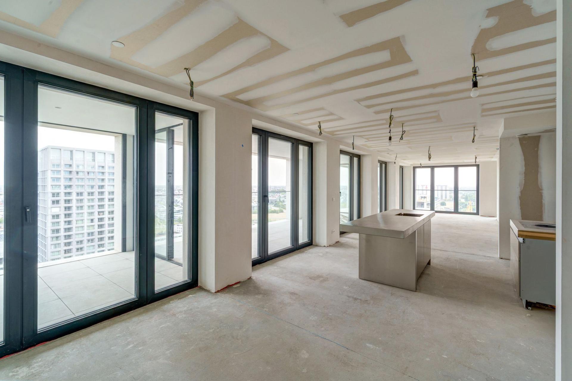 Luxe loft met uitzicht Schelde en skyline Antwerpen — foto