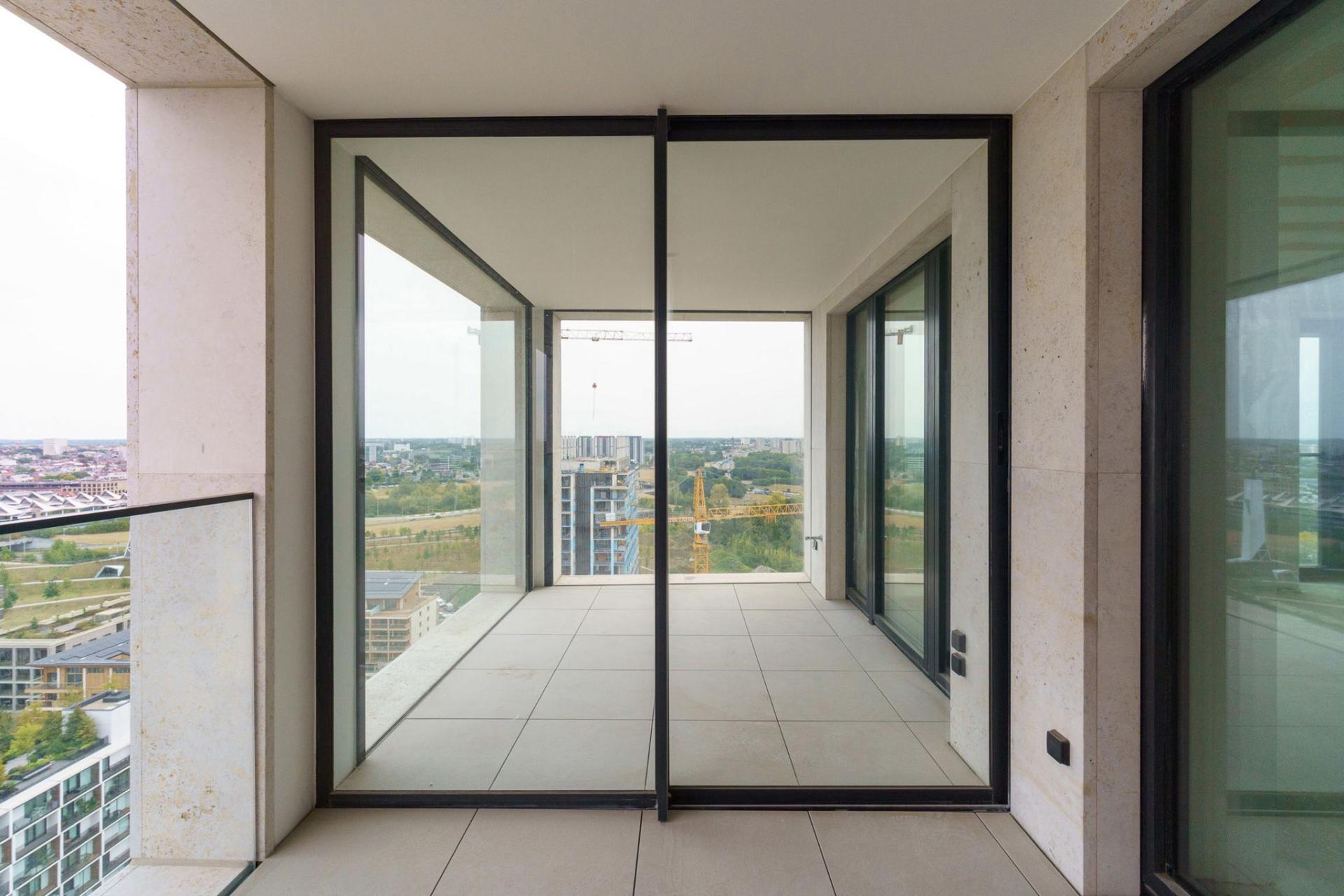 Luxe loft met uitzicht Schelde en skyline Antwerpen — foto
