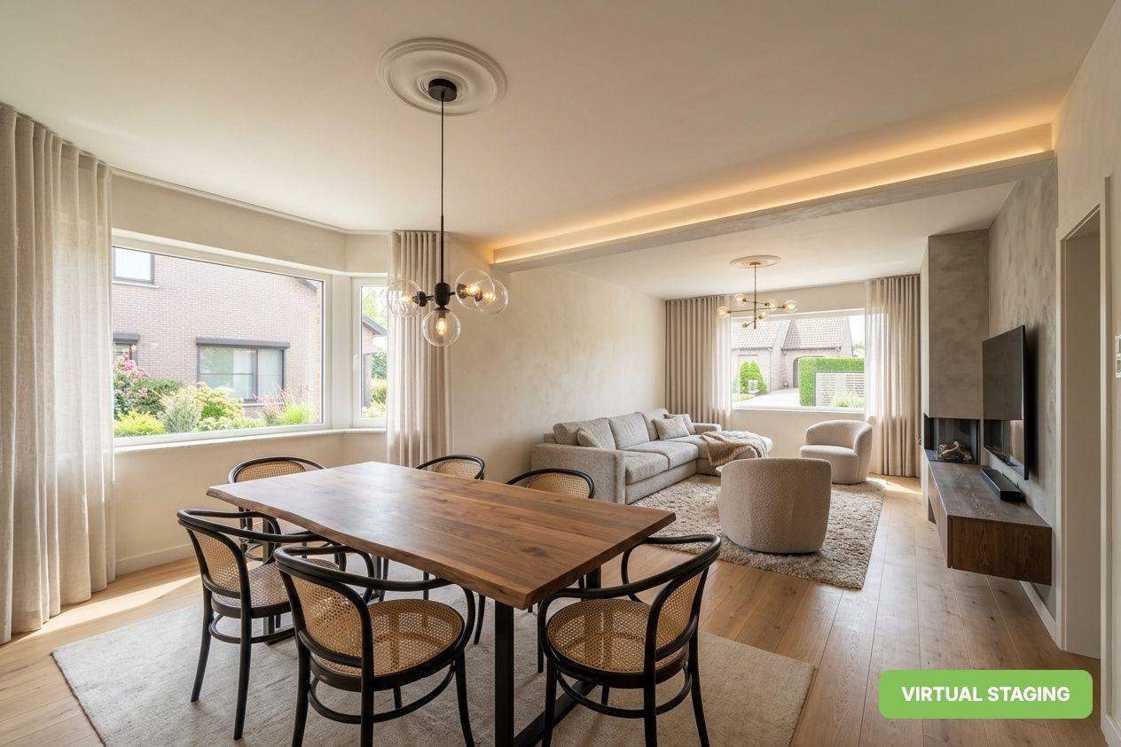 Te renoveren woning met 3 slpk op perceel van 488m² in balen — foto