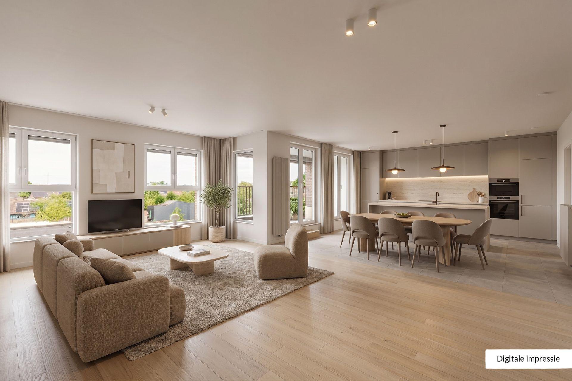 Exclusief apppartement met 3 slpk in Geel centrum — foto