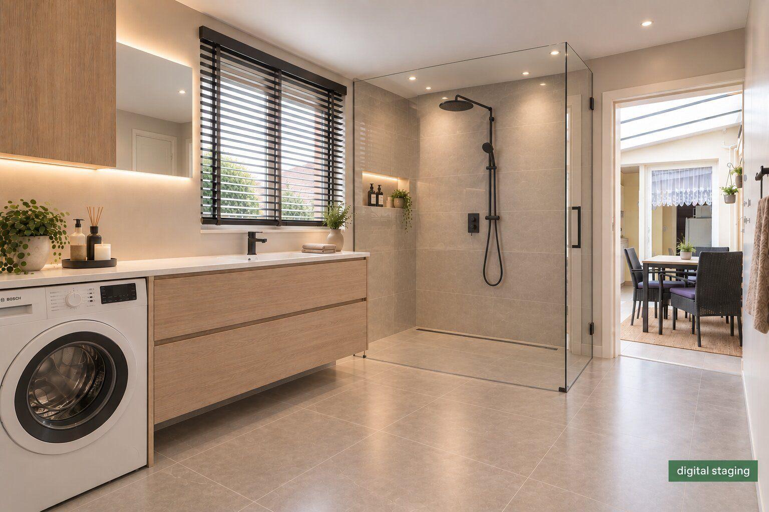 Charmante woning met diepe tuin te koop in Begijnendijk — foto