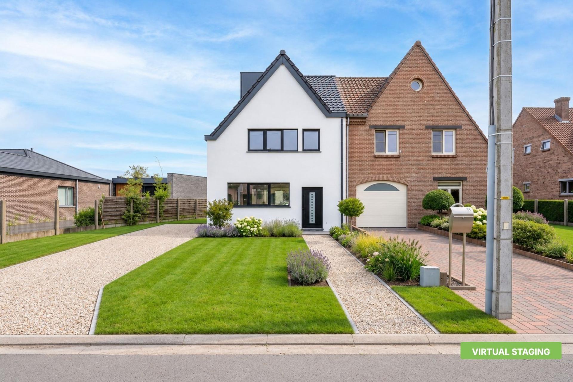 Volledig vernieuwbouwde woning met 3 slpks, 2 badkmrs & tuin — foto