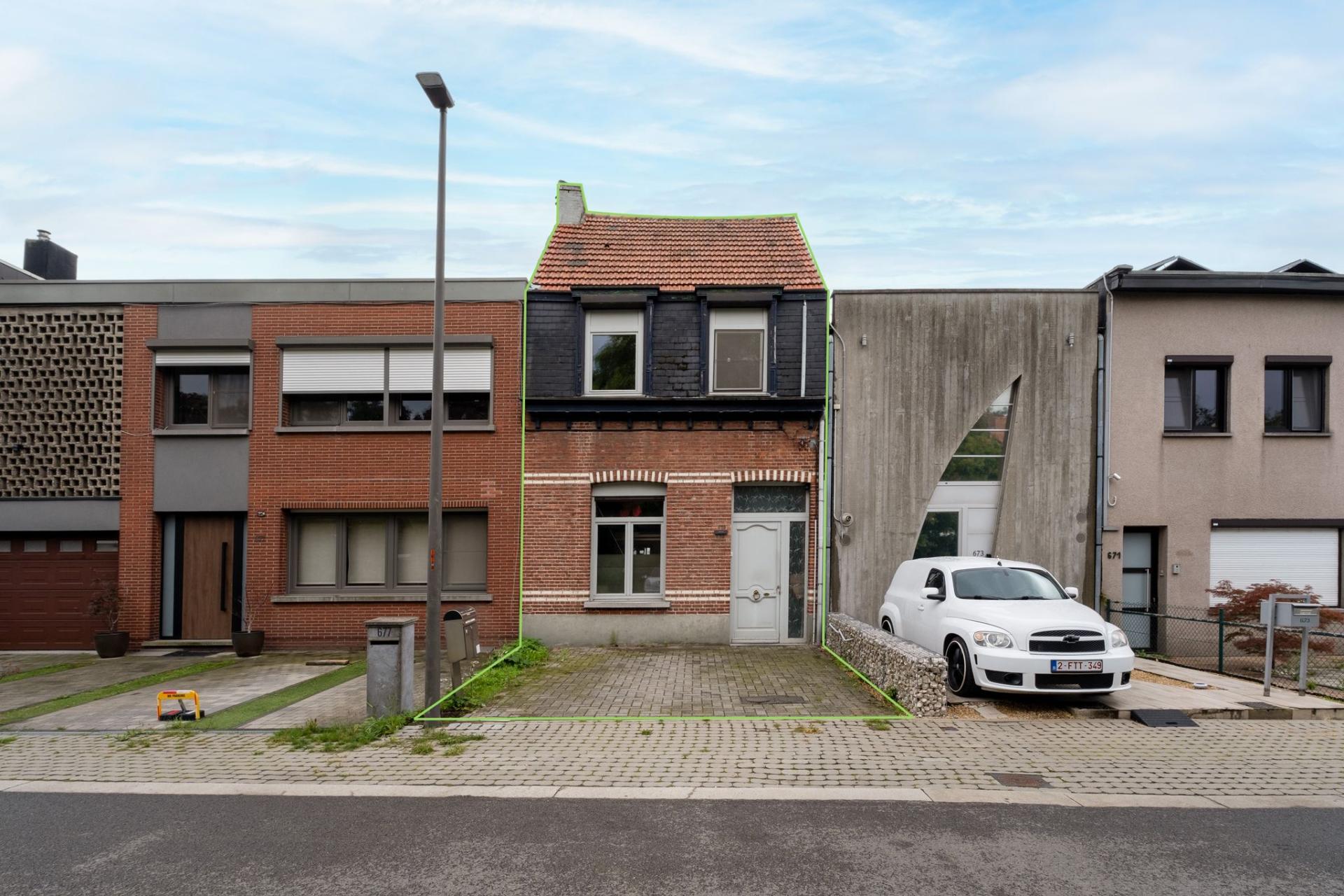Eengezinswoning in Merksem met zuidgerichte tuin — foto