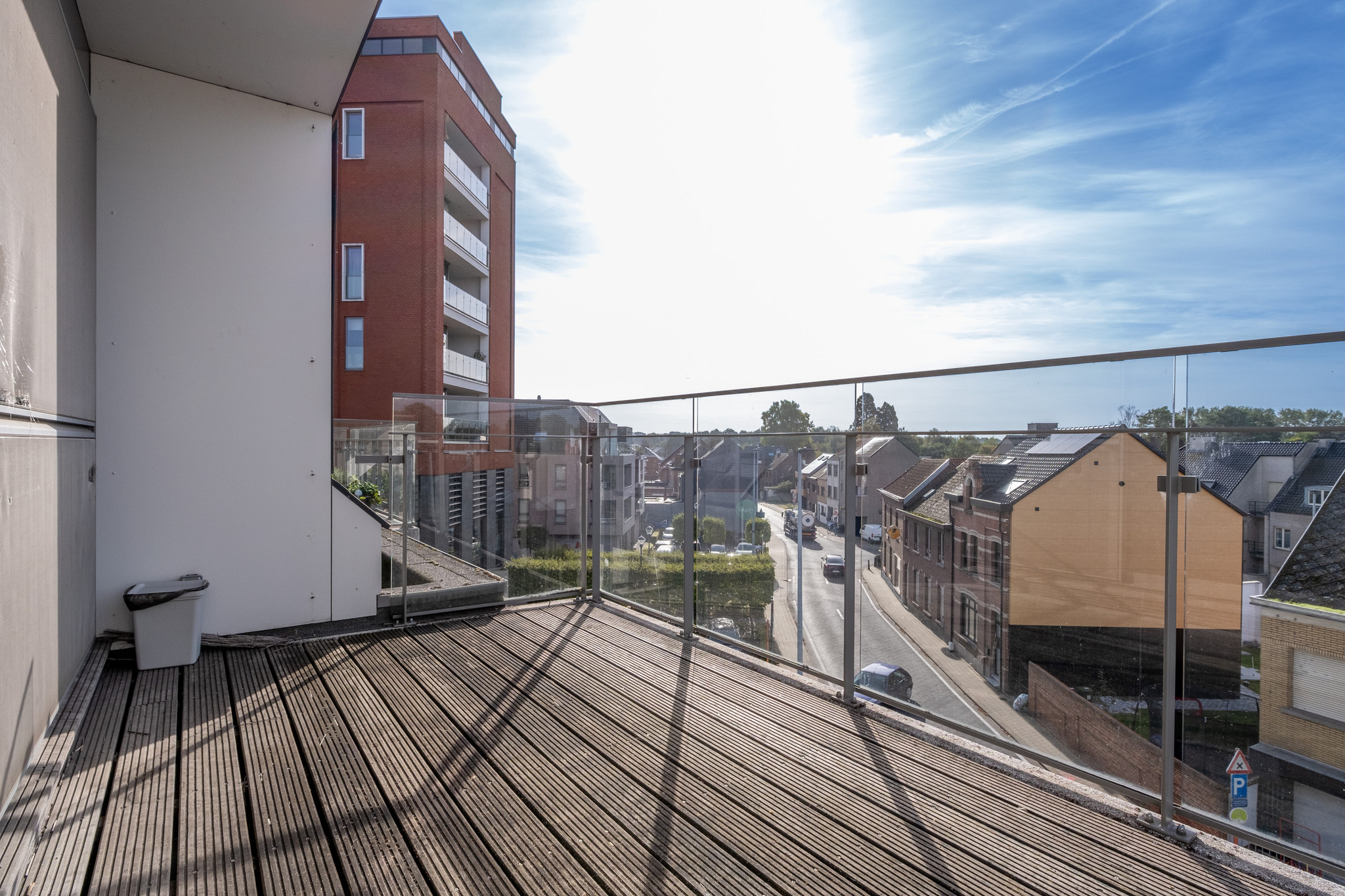 Instapklaar app centrum Boortmeerbeek met 1 slpkm en terras — foto